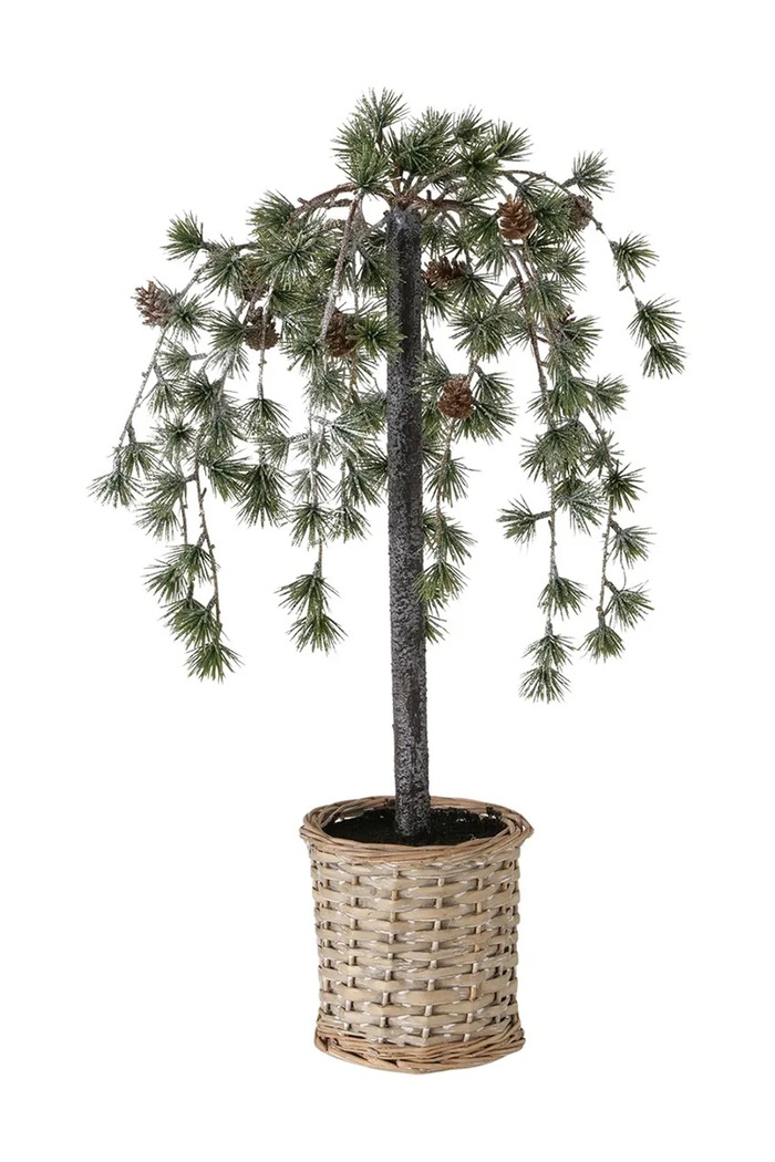 Boltze Copac artificial într-un ghiveci 58 cm multicolor 2062523
