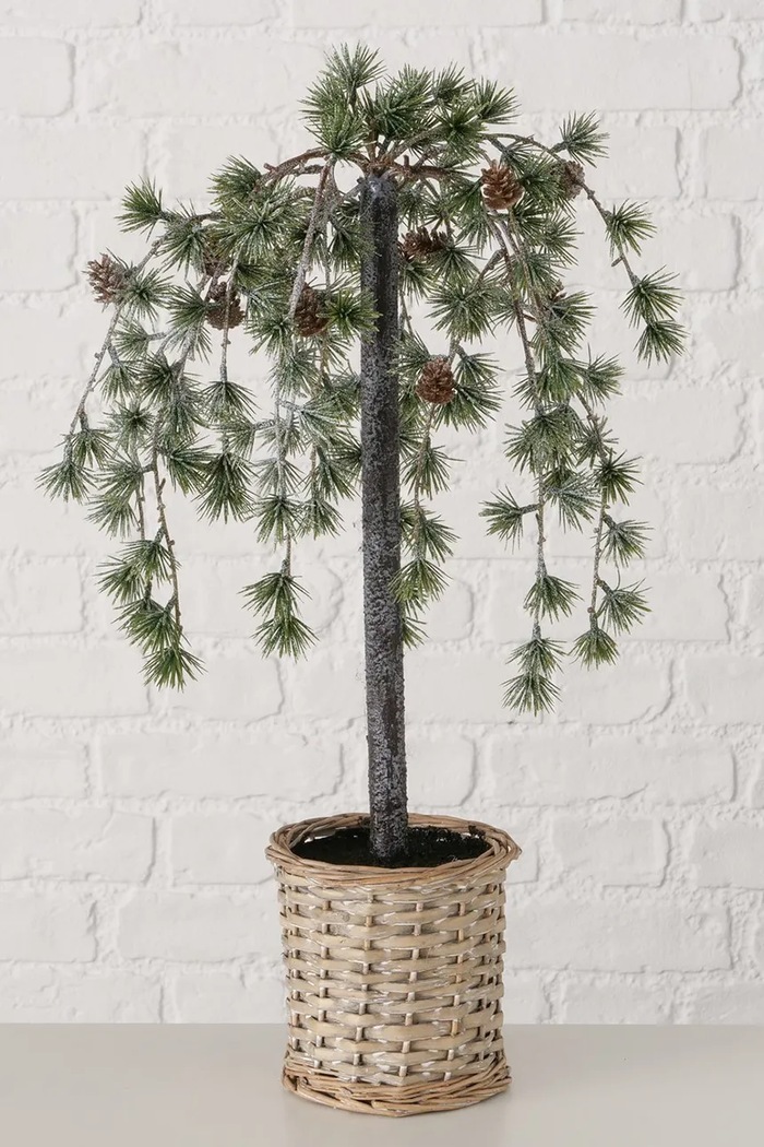Boltze Copac artificial într-un ghiveci 58 cm 2062523 multicolor AA00
