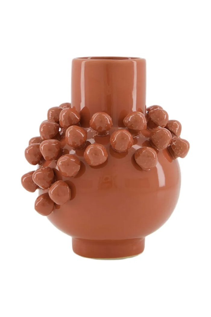 home & lifestyle vaza decorativa rosu 115978