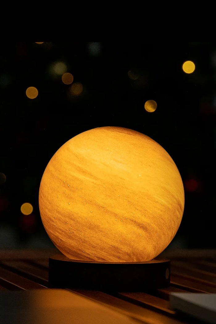 Dekorace Gingko Design AstraGlass Light L béžová G050L.SS