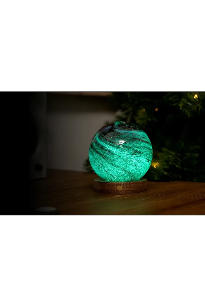 Obývací pokoj a ložnice Dekorace Gingko Design AstraGlass Light L G050L.SO zelená