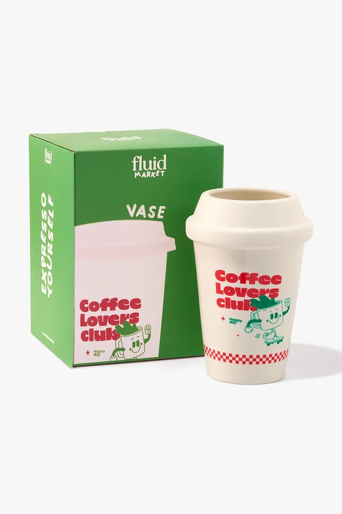Dekoratívna váza Fluid Market Cup of Coffee AAVSECOFFEE viacfarebná AA00