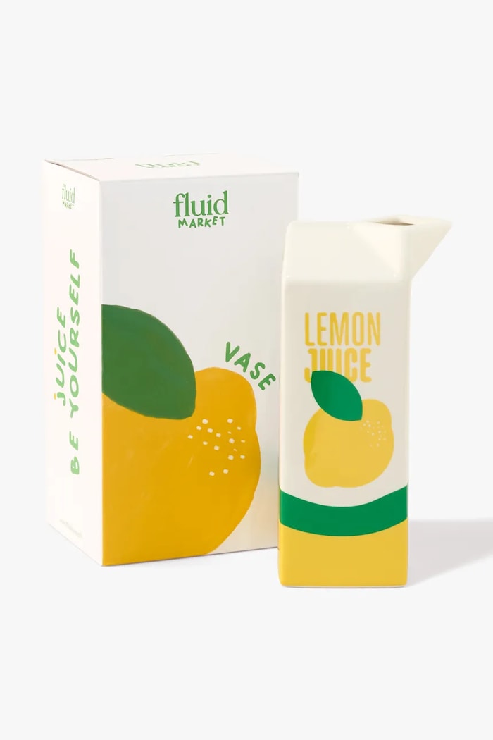 Декоративная ваза Fluid Market Lemon AAVSELEMJUI мультиколор AA00
