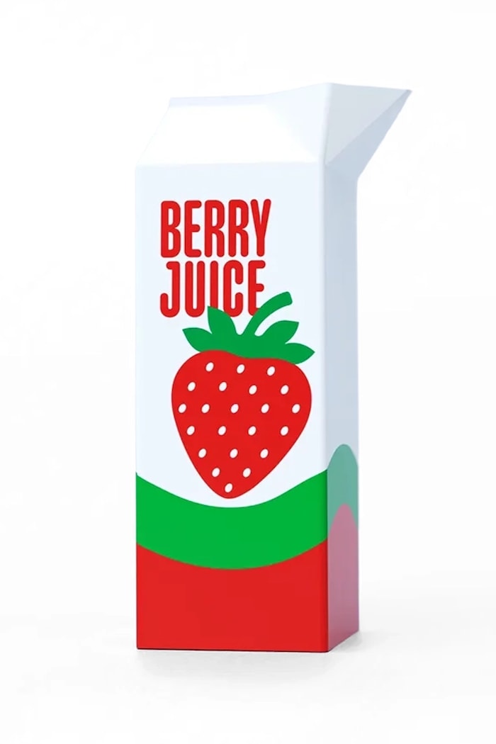 Fluid Market wazon dekoracyjny Strawberry multicolor AAVSESTRJUI