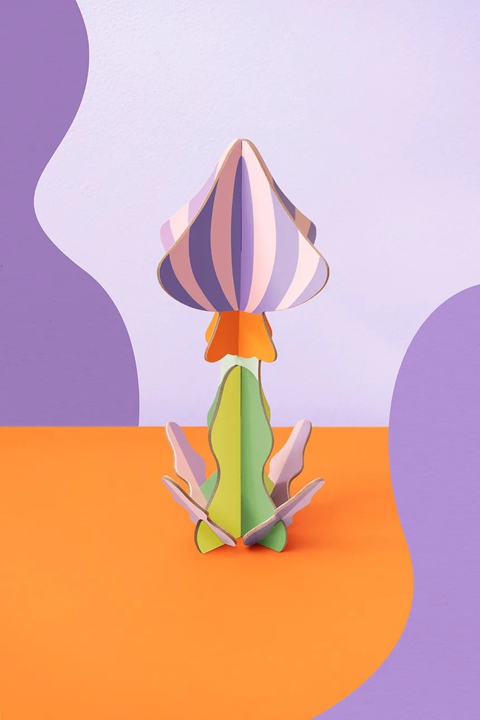 Dekorativní figurka DIY Octaevo Mushroom OMPS2.22 vícebarevná AA00