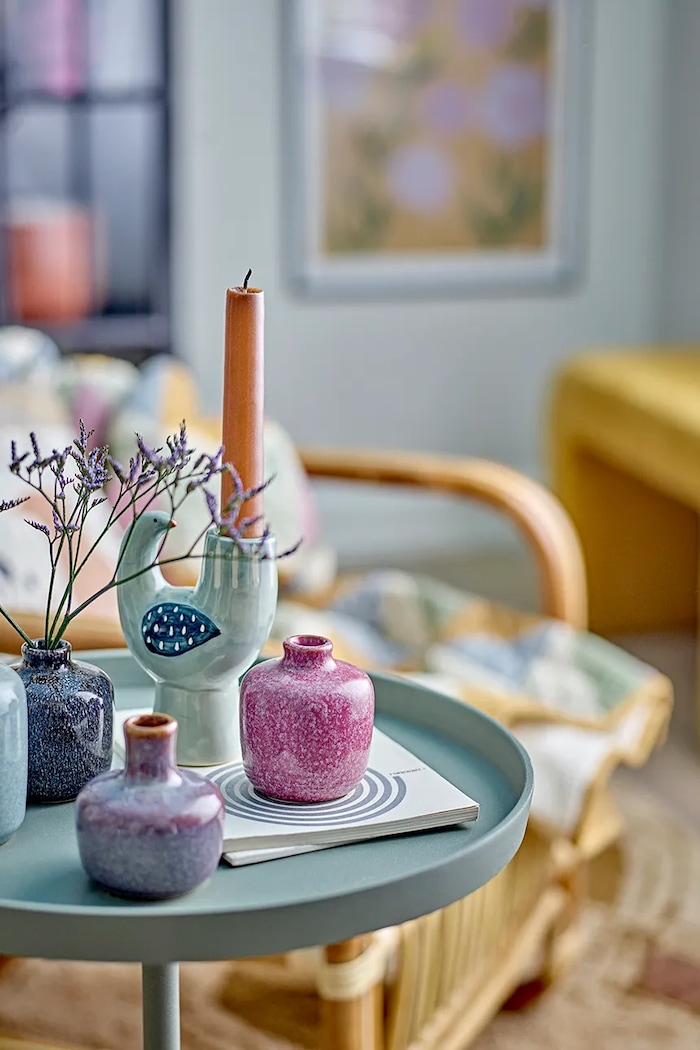 Διακοσμητικό κηροπήγιο Bloomingville Trudy πράσινο 82060864