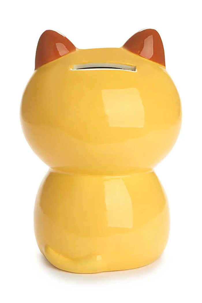 Obývacia izba a spálňa Pokladnička Balvi 15,2 cm 28002 žltá