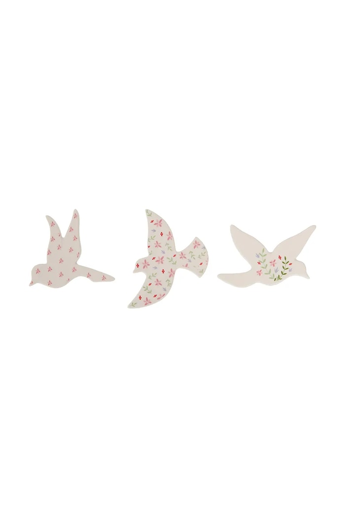 Набір декоративних фігурок home & lifestyle 11 x 12 x 1 cm 3-pack барвистий 168409