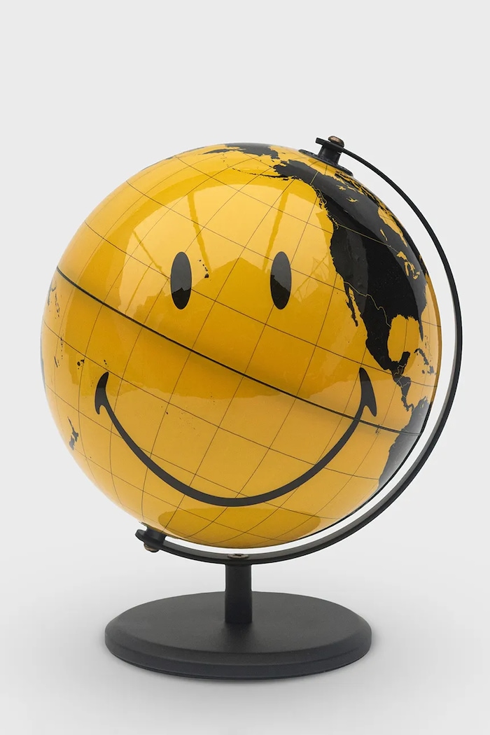 Luckies of London mappamondo da tavolo Smiley Globe multicolore SK.GLOBESMY1