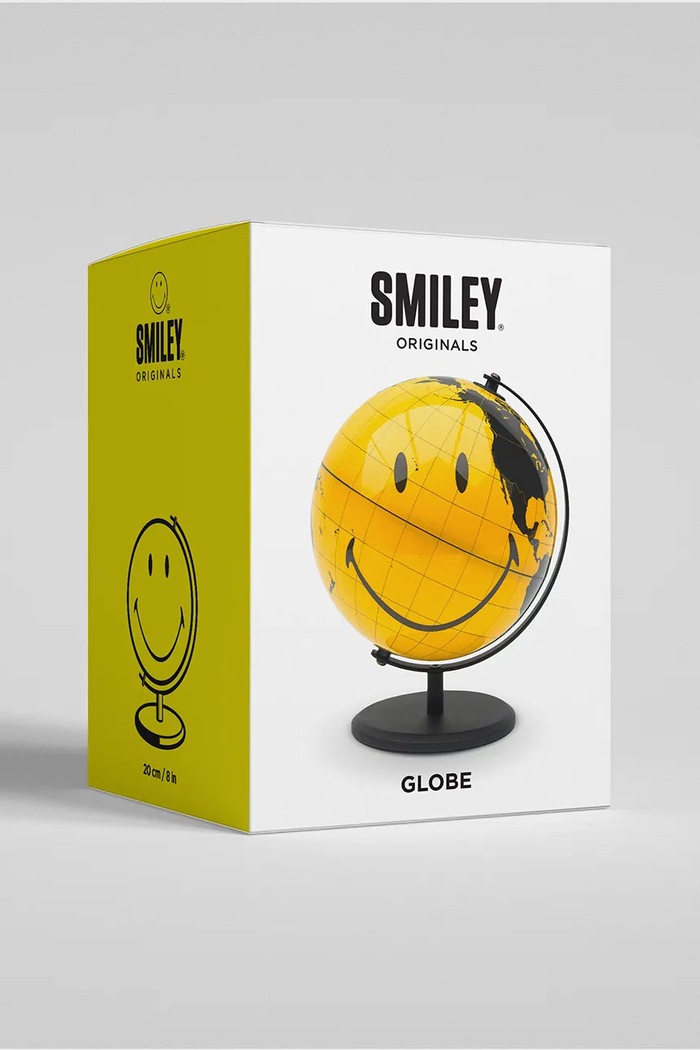 Luckies of London mappamondo da tavolo Smiley Globe SK.GLOBESMY1 multicolore AA00