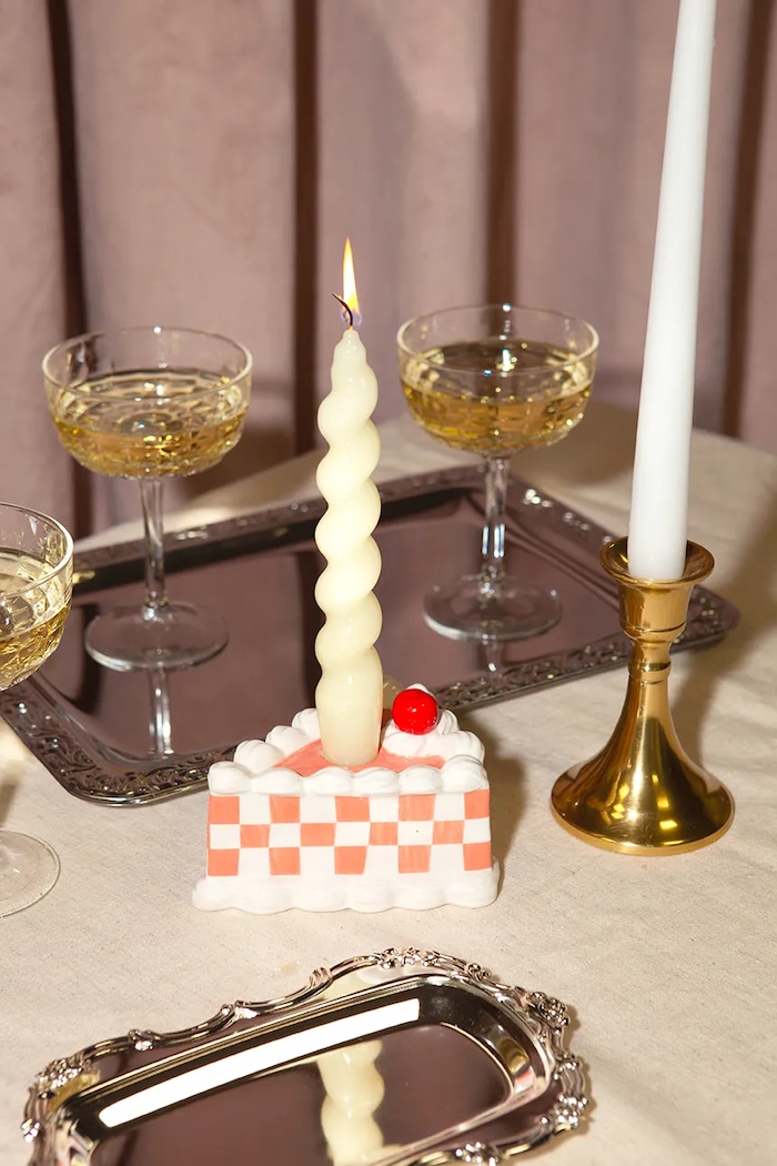 Dekoračný svietnik Sweetie DYCAHSWE ružová AA00