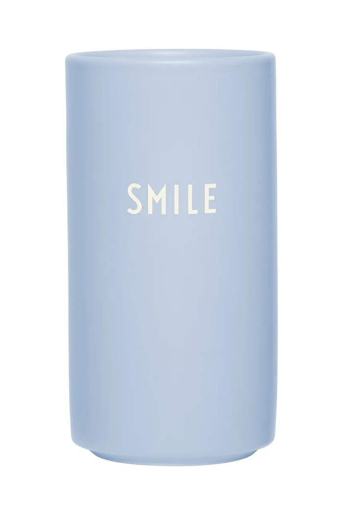 Dekoratívna váza Design Letters Favourite 100 ml modrá 10101005DSTBSMILE