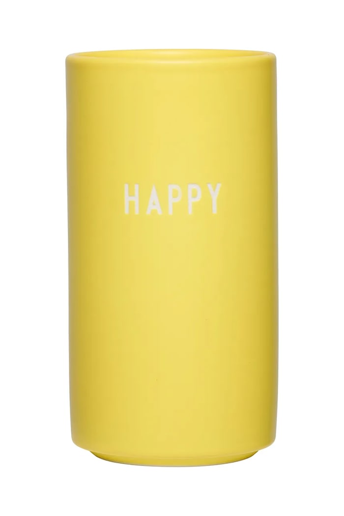 Dekoratívna váza Design Letters Favourite 100 ml žltá 10101005YELLOHAPPY
