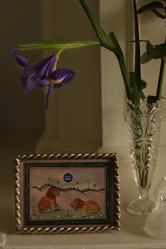 Ramă foto Bethany Frame Large Doing Goods galben 1.20.12.049.923.5