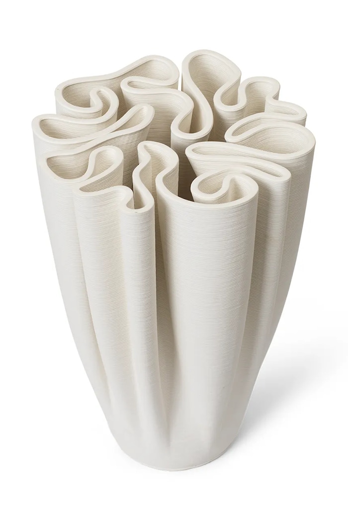 ferm LIVING vază decorativă Dedali 1104269012 alb AA00