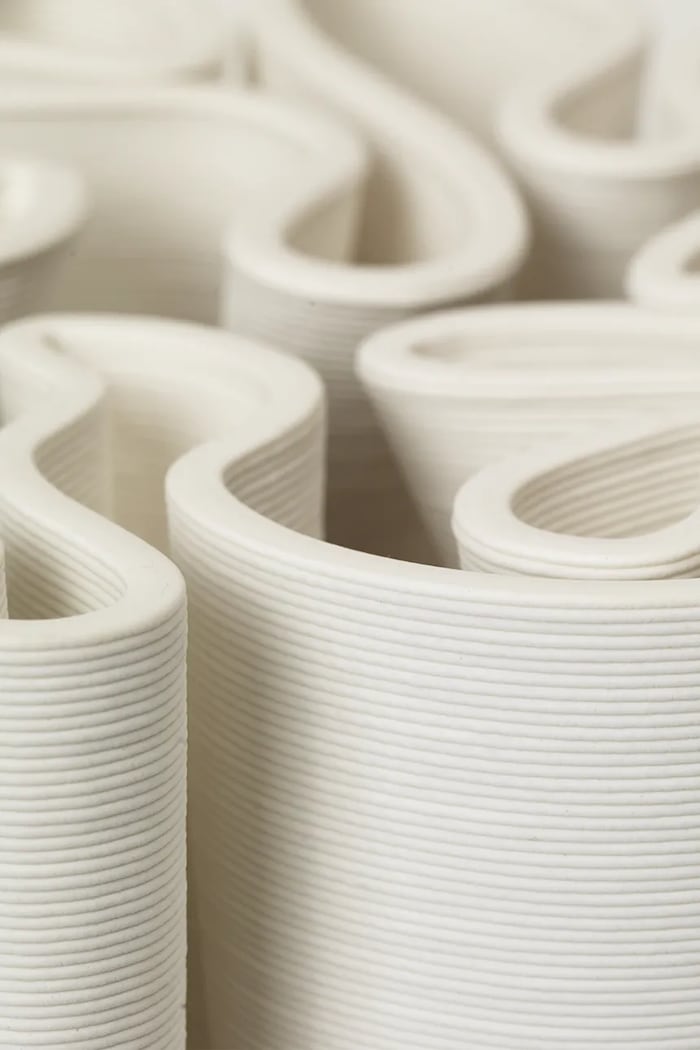 Living și dormitor ferm LIVING vază decorativă Dedali 1104269012 alb
