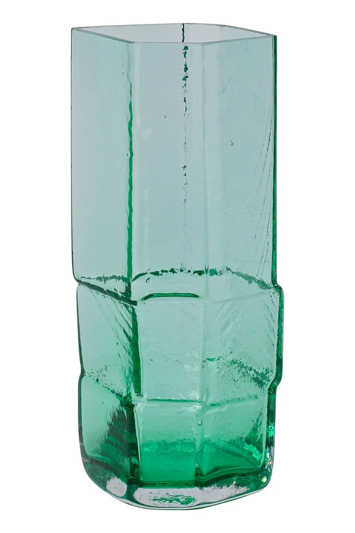Διακοσμητικό βάζο ferm LIVING Muro Vase τιρκουάζ 1104270786