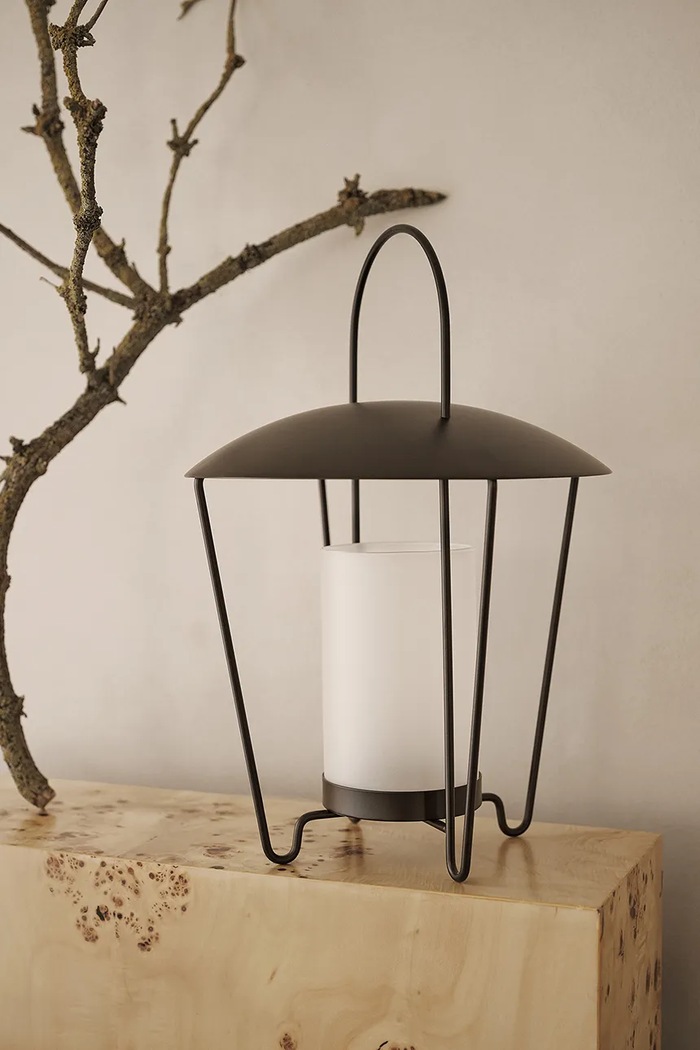Lucerna ferm LIVING Abri Lantern čierna 1104268237
