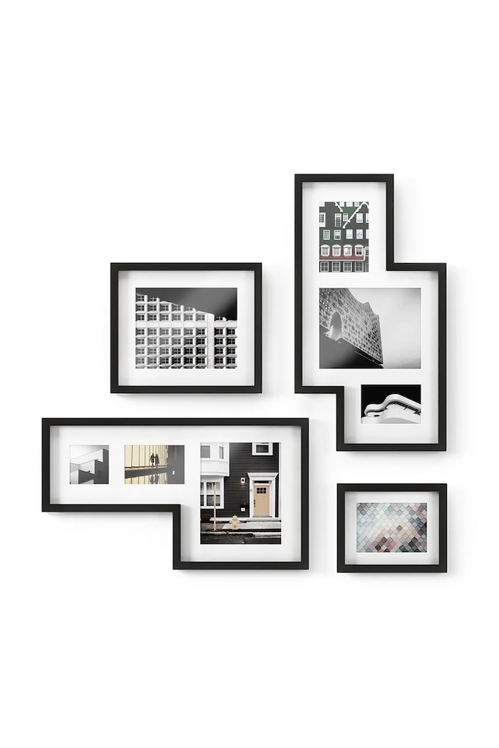 Umbra set de rame foto Mingle 4-pack negru 1015592.1106