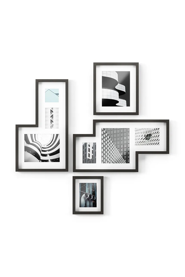 Umbra set de rame foto Mingle 4-pack 1015592.1106 negru AA00