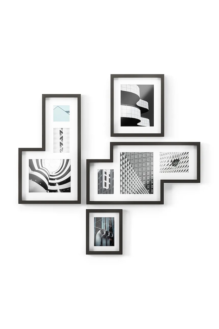 Umbra set de rame foto Mingle 4-pack 1015592.1106 negru AA00