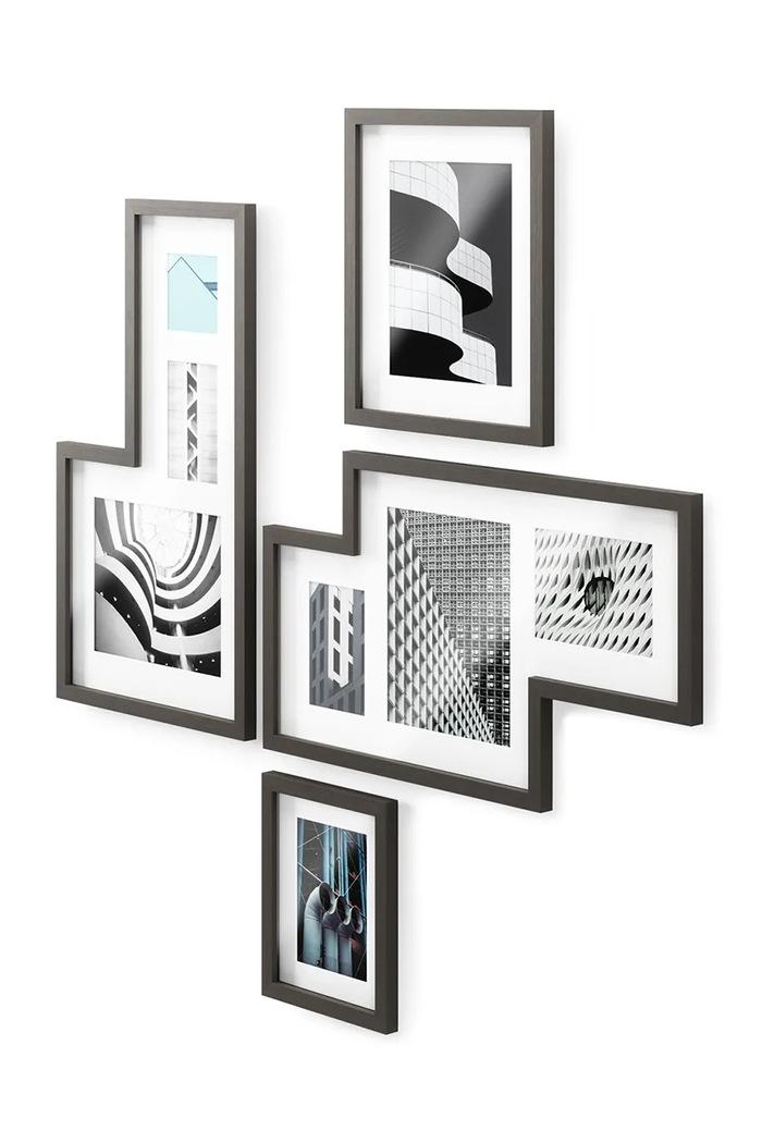 Living și dormitor Umbra set de rame foto Mingle 4-pack 1015592.1106 negru