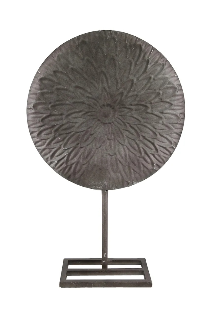 Dekorácia home & lifestyle 28 x 10 x 44 cm čierna 56332.028