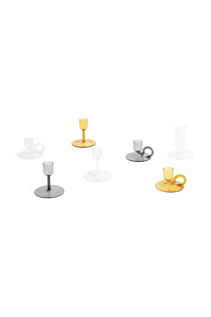 HAY decorative candle holder Tiny 7 x 5 cm AE357.D439.AB48 gray AA00