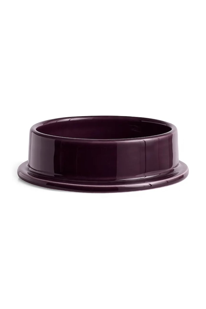HAY świecznik dekoracyjny Column 12,8 x 3 cm bordowy AD856.A603.AG31