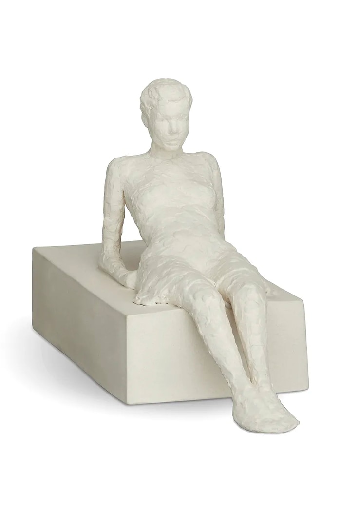 Декоративна фигурка Kähler The Attentive One 13 cm бял 691018