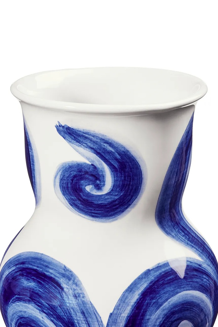 Kähler vază decorativă Tulle 22,5 cm 695015 bleumarin AA00