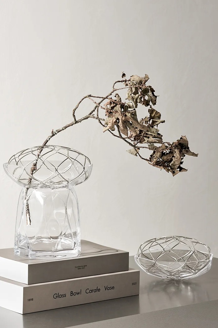 Декоративна ваза Orrefors Bloom 12,5 cm 6400025 прозрачен AA00