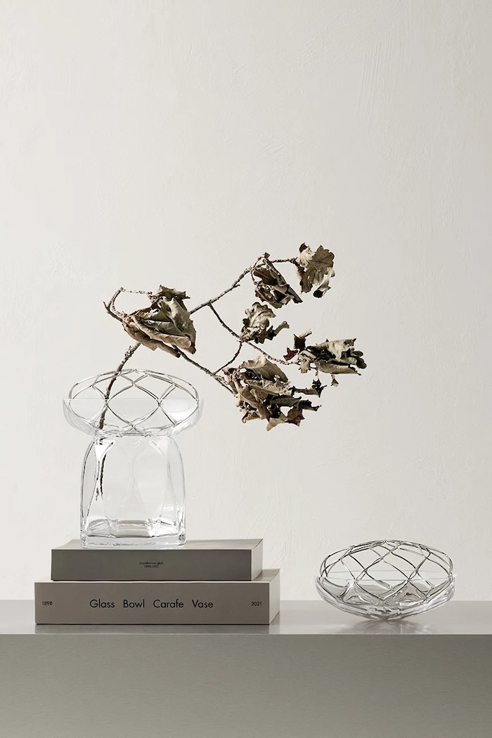 Всекидневна и спалня Декоративна ваза Orrefors Bloom 12,5 cm 6400025 прозрачен