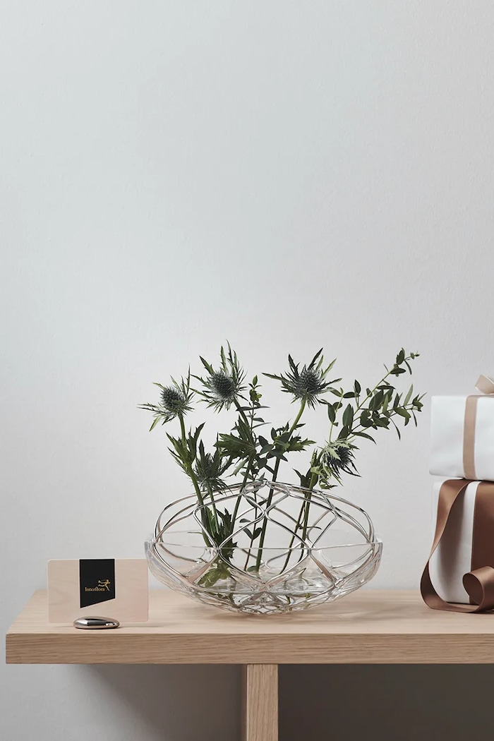 Декоративна ваза Orrefors Bloom 12,5 cm прозрачен 6400025