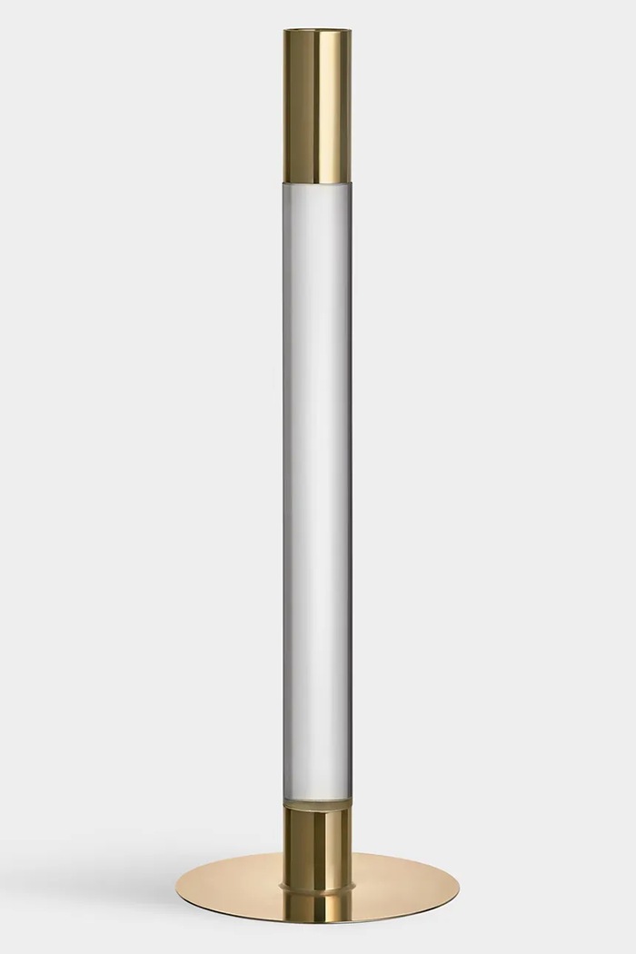 Декоративен свещник Orrefors Lumiere 32 cm прозрачен 6298867