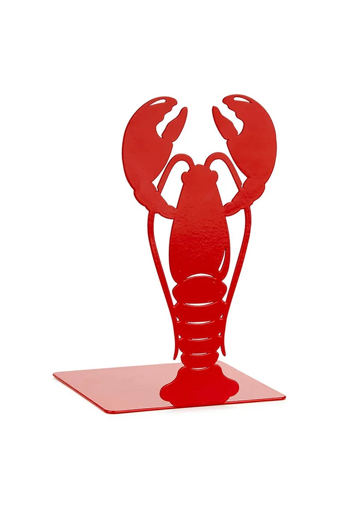 Balvi könyvtámasz Lobster 16 x 10 x 10 cm piros 28080