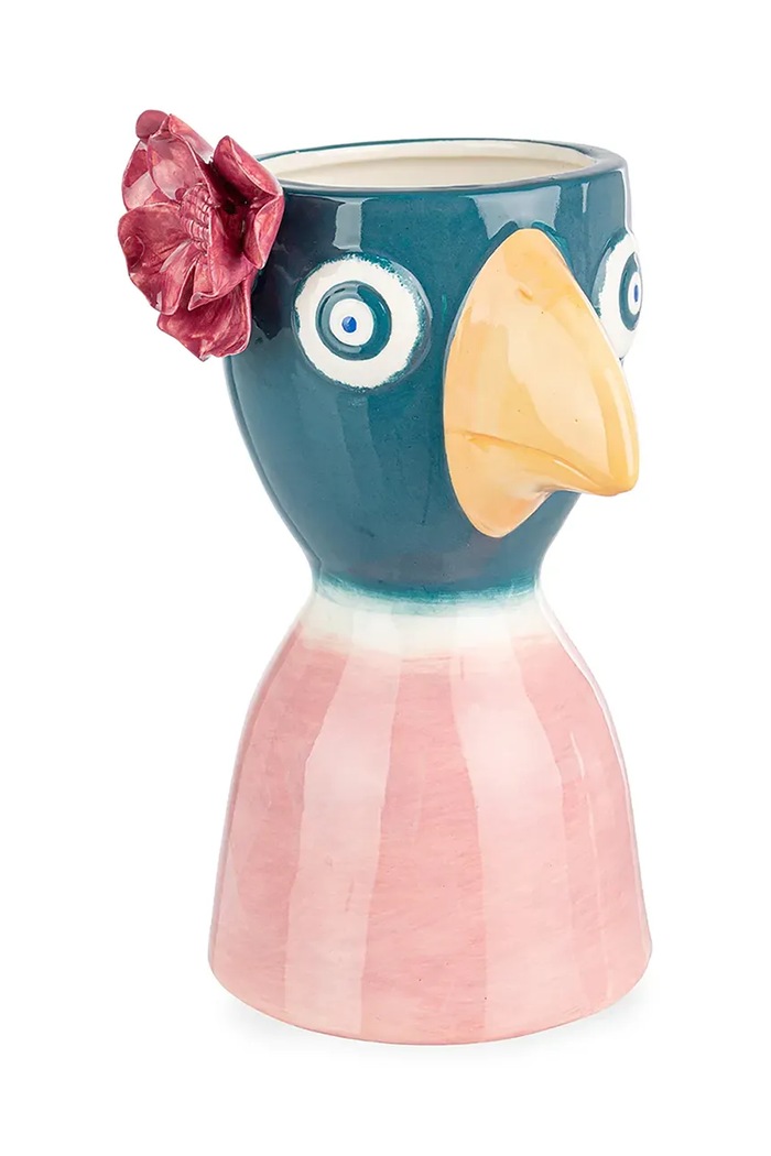Декоративна ваза Bizzotto Sebastian 14,6 x 13,5 x 21,7 cm барвистий 503423