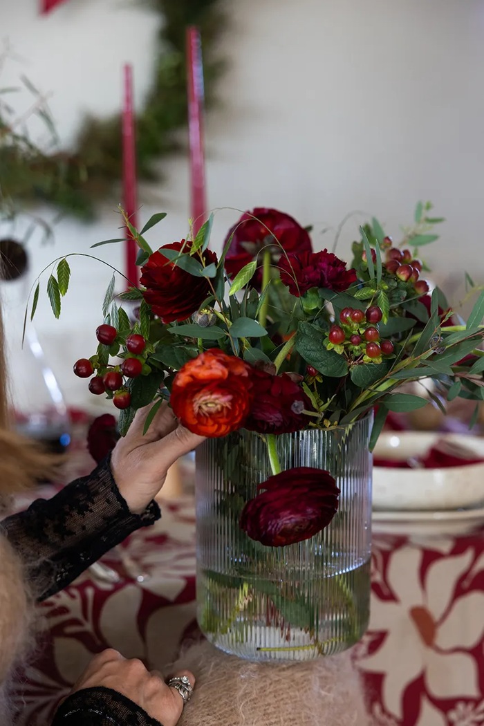 Sagaform vază decorativă Blanka 20 cm transparent 5018633