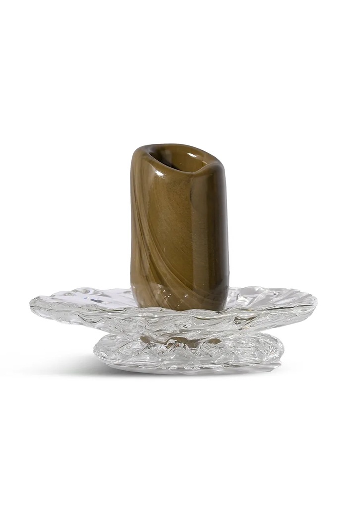 Dekoračný svietnik Byon Lara 9 cm XS hnedá 5280607800