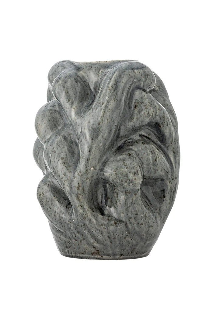 Bloomingville wazon dekoracyjny Vuelle 24,5 x 30,5 cm 82062702 szary AA00