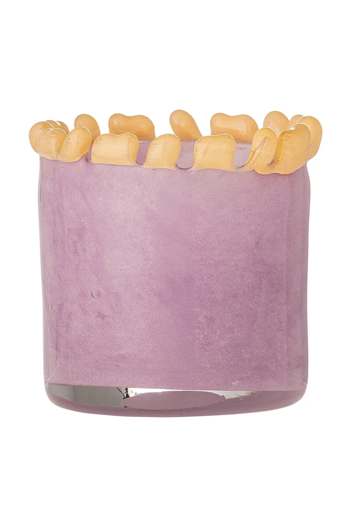Bloomingville pojemnik dekoracyjny Edger Votive 8,5 x 11 cm różowy 82072626