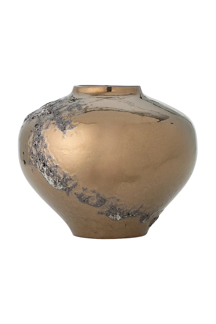 Διακοσμητικό βάζο Bloomingville Ellison 26 x 21 cm καφέ 82072463