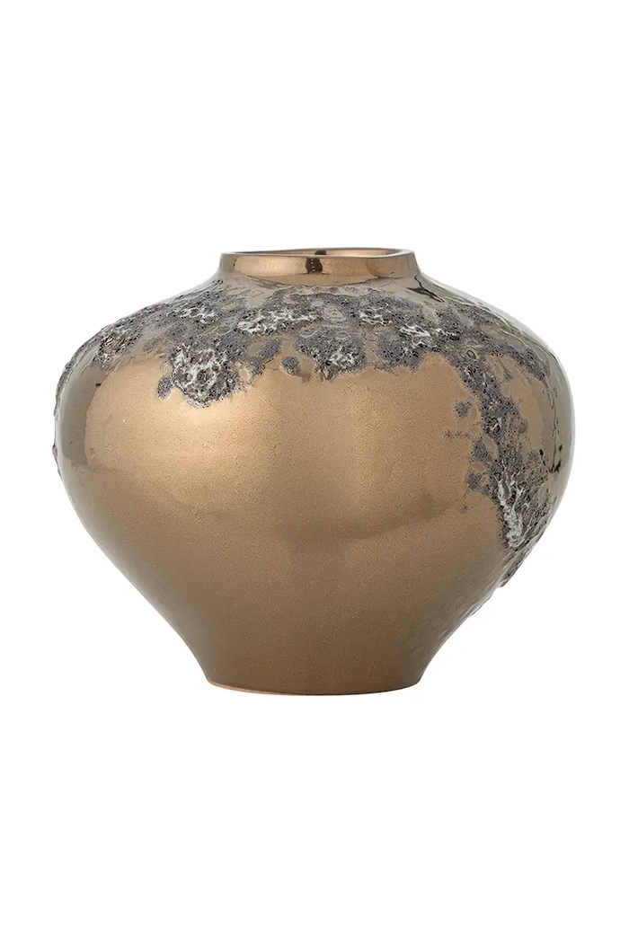 Διακοσμητικό βάζο Bloomingville Ellison 26 x 21 cm 82072463 καφέ AA00