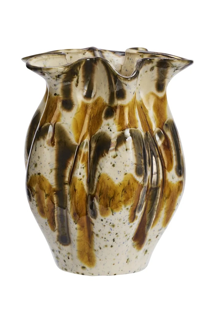 Dekoratívna váza Madam Stoltz 19 x 23 cm viacfarebná V32759.40789
