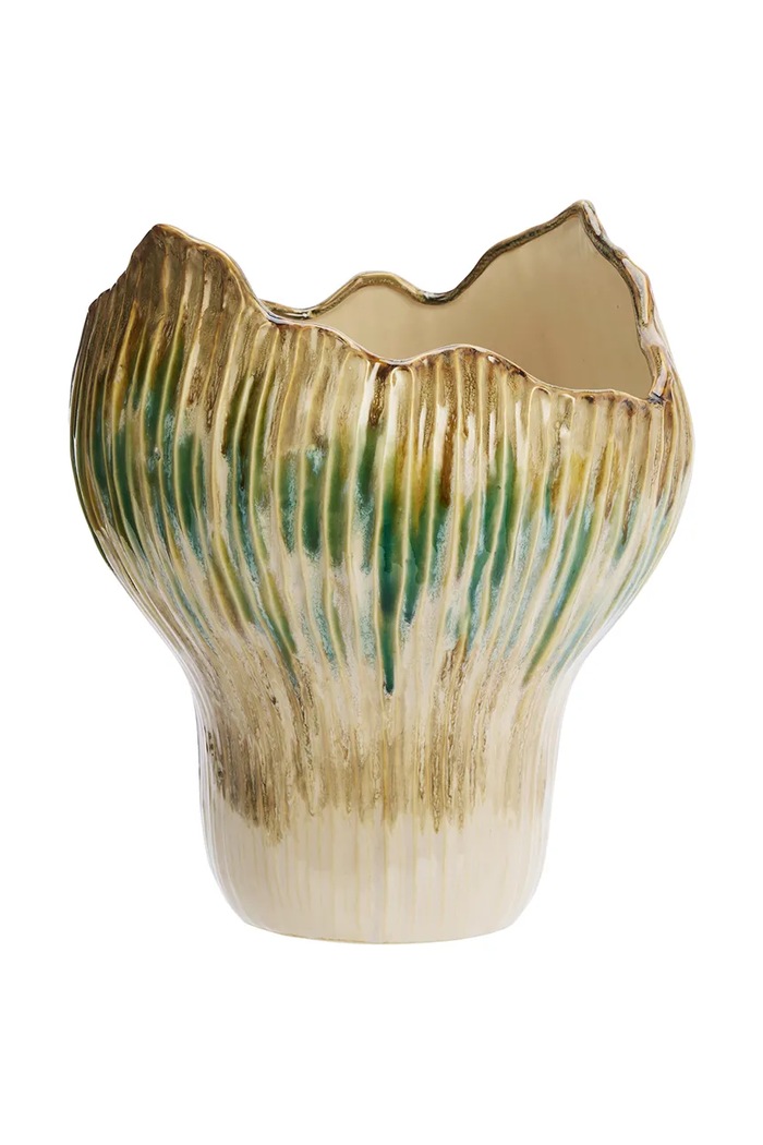 Dekoratívna váza Madam Stoltz 25 x 29 cm viacfarebná V336111.40532
