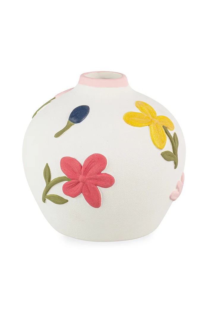Διακοσμητικό βάζο Bizzotto Floryn 15,8 x 14,5 cm πολύχρωμο 503414