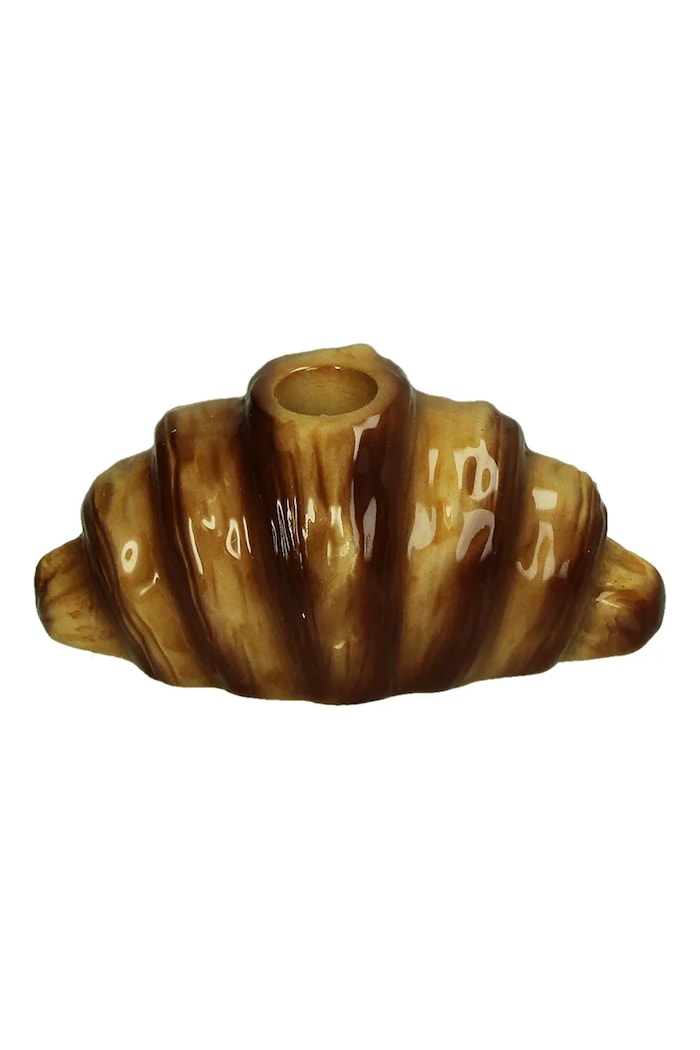 home & lifestyle sfeșnic decorativ 6,4 x 8,5 x 14,4 cm KAL.7185 maro AA00
