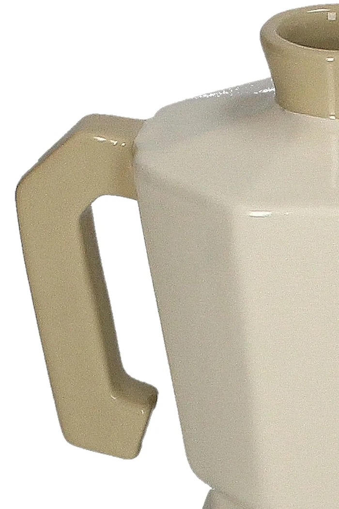 Dekoratívna váza home & lifestyle Percolator 25 x 11,5 x 17,5 cm KAL.7601 béžová AA00