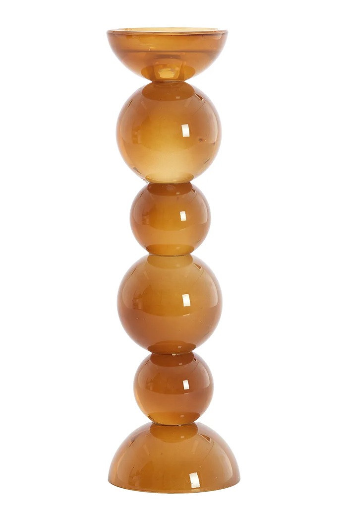 Dekoračný svietnik Light & Living 9,5 x 34 cm oranžová 6074083