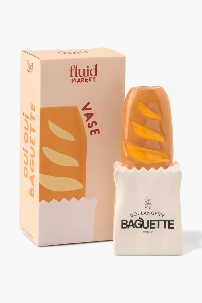 Dekorativna vaza Fluid Market 22 x 9 x 6 cm AAVSEBAGUETTE pisana AA00